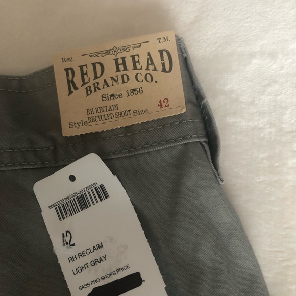 Red Head Men’s grey shorts - Picture 3 of 5